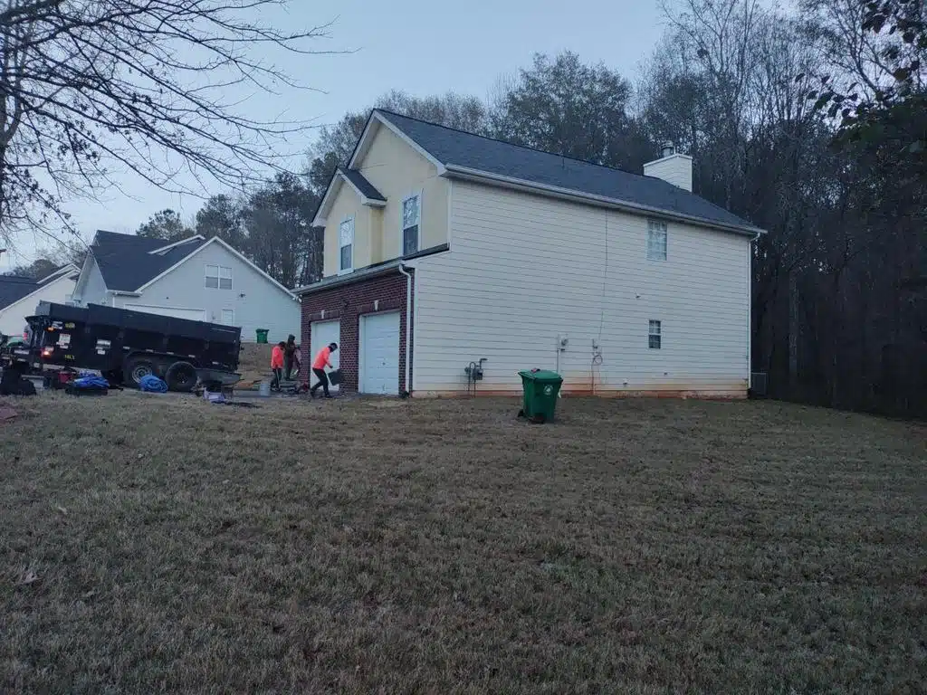 Documented roof inspection photo from a Ellenwood, GA job by Inspector Roofing