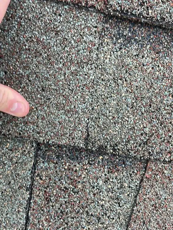 Documented roof inspection photo from a Flowery Branch, GA job by Inspector Roofing