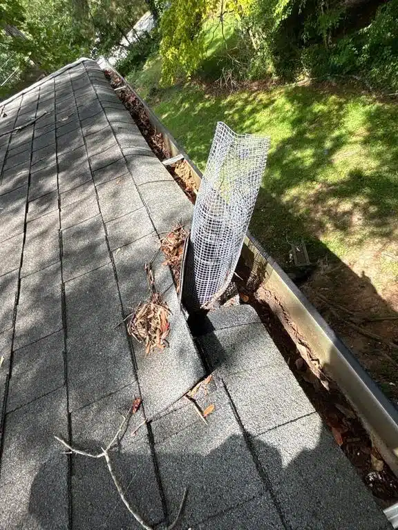 Documented roof inspection photo from a Lithonia, GA job by Inspector Roofing