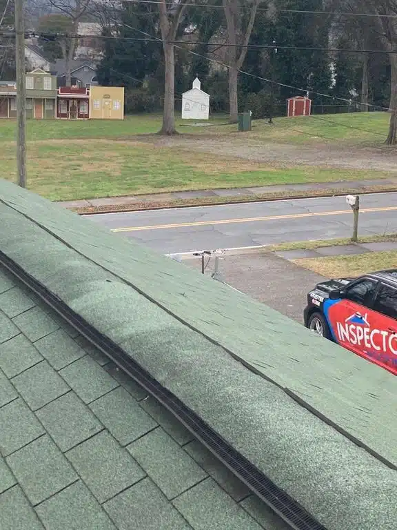 Documented roof inspection photo from a Cartersville, GA job by Inspector Roofing