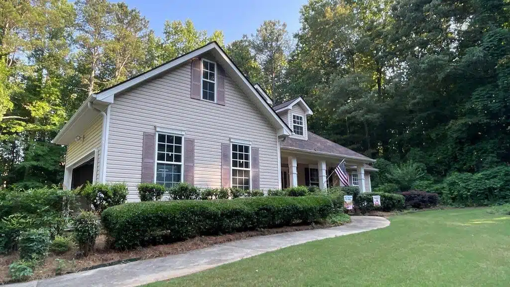 Documented roof inspection photo from a Hiram, GA job by Inspector Roofing