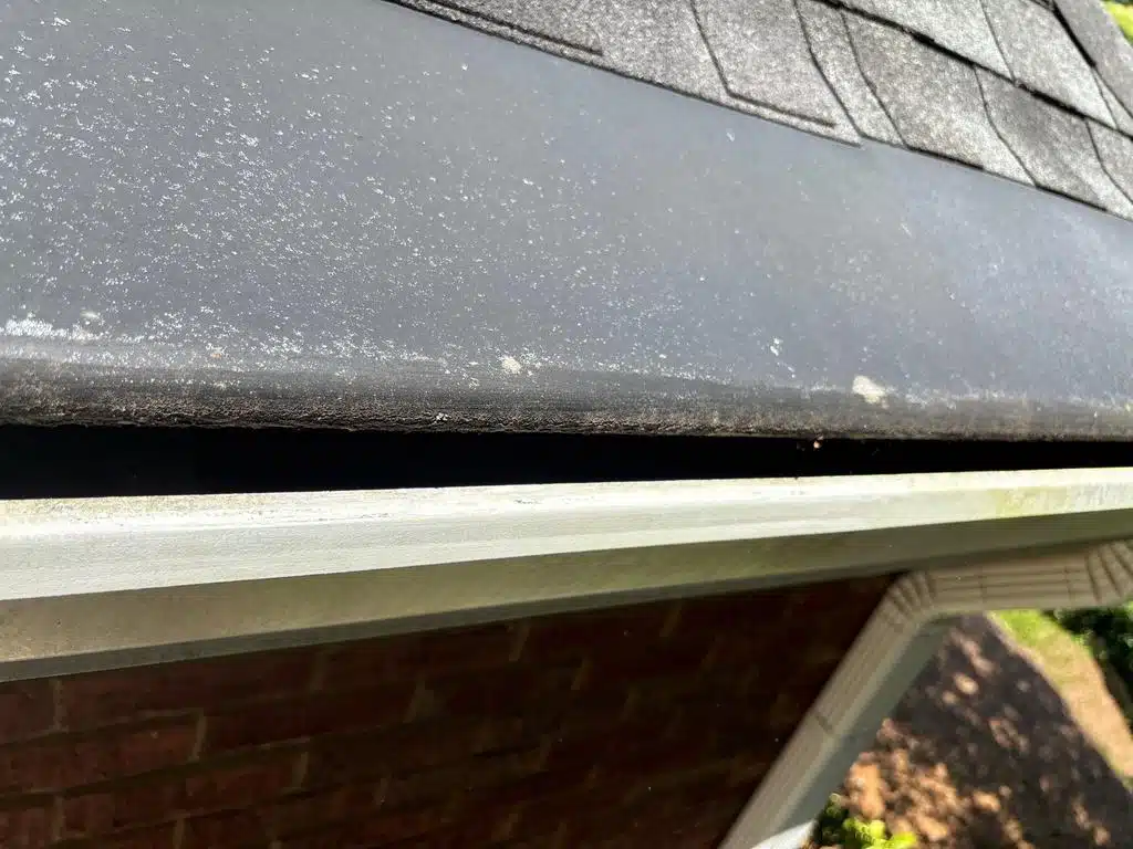 Documented roof inspection photo from a Roswell, GA job by Inspector Roofing
