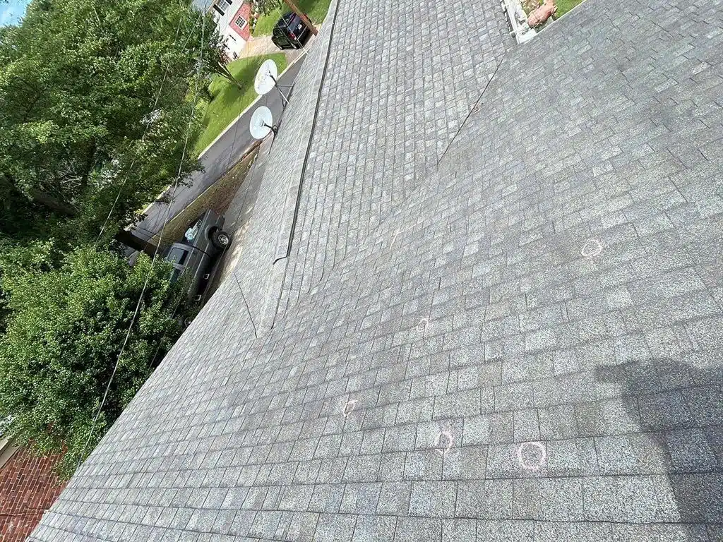Documented roof inspection photo from a Tucker, GA job by Inspector Roofing