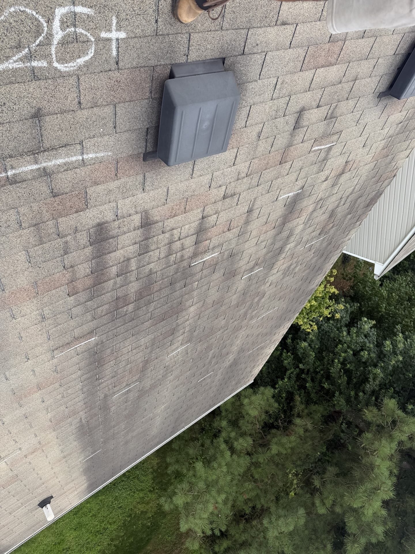 Documented roof inspection photo from a Canton, GA job by Inspector Roofing