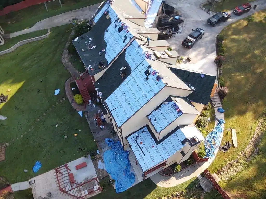 Roof Replacement Cost Powder Springs, GA — photo documentation by Inspector Roofing