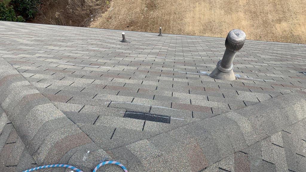 Documented roof inspection photo from a Alpharetta, GA job by Inspector Roofing