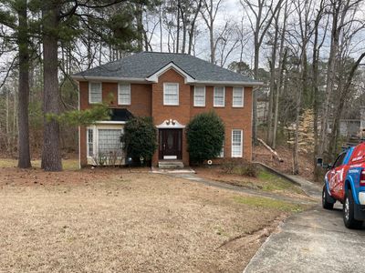 Roof-documentation photo from a recent Marietta, GA project.